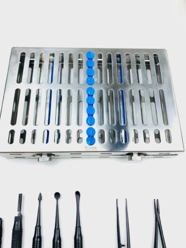 Black 11 PCS Dental Micro Oral Surgery Kit | Best Quality A+ Surgical Instruments for Precision Procedures photo review